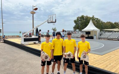Nuestros chicos del 3×3 U-17, ya están en Mallorca, y esta tarde debutan a partir de las 17:35