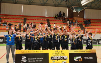 El Vitasalud Sagrado Corazón, Campeón de Extremadura Infantil Masculino