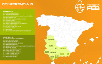 Calendario de la Temporada 24/25 en el Grupo D-B de Tercera FEB