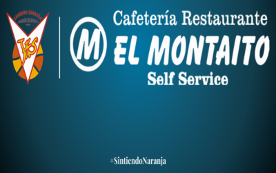 Otra empresa cacereña se une con su patrocinio a nuestro club, Cafeteria Restaurante «El Montaito» Self Service