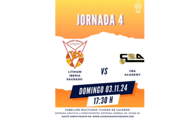 Previa Cuarta Jornada, este Domingo primer duelo extremeño, recibimos al City of Badajoz Academy (CBA)