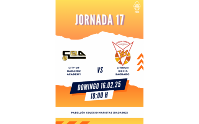 Previa Jornada 17ª otro derbi extremeño, en esta ocasión viajamos hasta Badajoz para enfrentarnos al City of Badajoz Academy