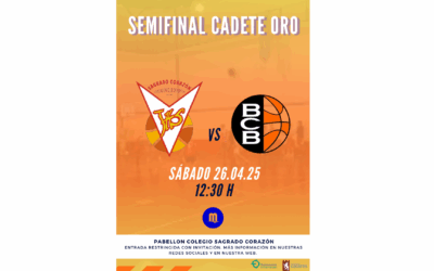 Partido de Vuelta Semifinal Cadete Oro, incluye nota oficial del Club sobre la entrada a dicho encuentro