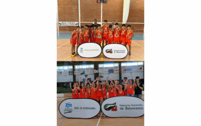 Los equipos masculino y femenino de categoría infantil se alzan con sus respectivos campeonatos de categoría plata en un gran fin de semana