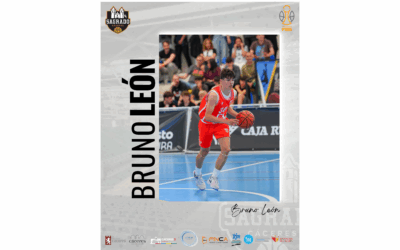 Bruno León Tejera formará parte esta temporada del equipo de Tercera FEB