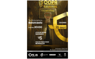 El Lithium Iberia Sagrado debuta esta noche en la Copa Extremadura ante Hache Publicidad Moraleja