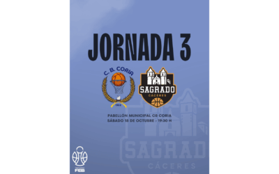 Previa Jornada 3 | Sagrado y Coria se enfrentan con el mismo objetivo: sumar el primer triunfo