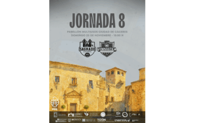 Previa Jornada 8ª · Todo un líder en frente: Domingo 18:00, Lithium Iberia Sagrado recibe a Baublock Gimnástica