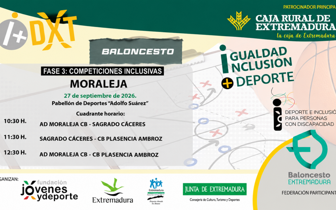 Sagradown participa este domingo en la tercera fase de las Competiciones Inclusivas
