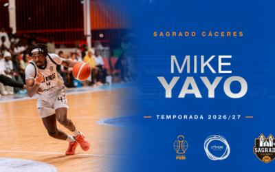 Mike Yayo refuerza el juego interior del Lithium Iberia Sagrado Cáceres