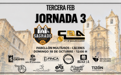 Jornada 3 | Lithium Iberia Sagrado Cáceres recibe al invicto CBA Spain en un nuevo derbi extremeño