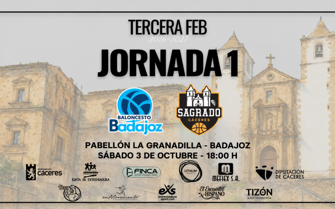La Tercera FEB levanta el telón con derbi extremeño ante BB Badajoz